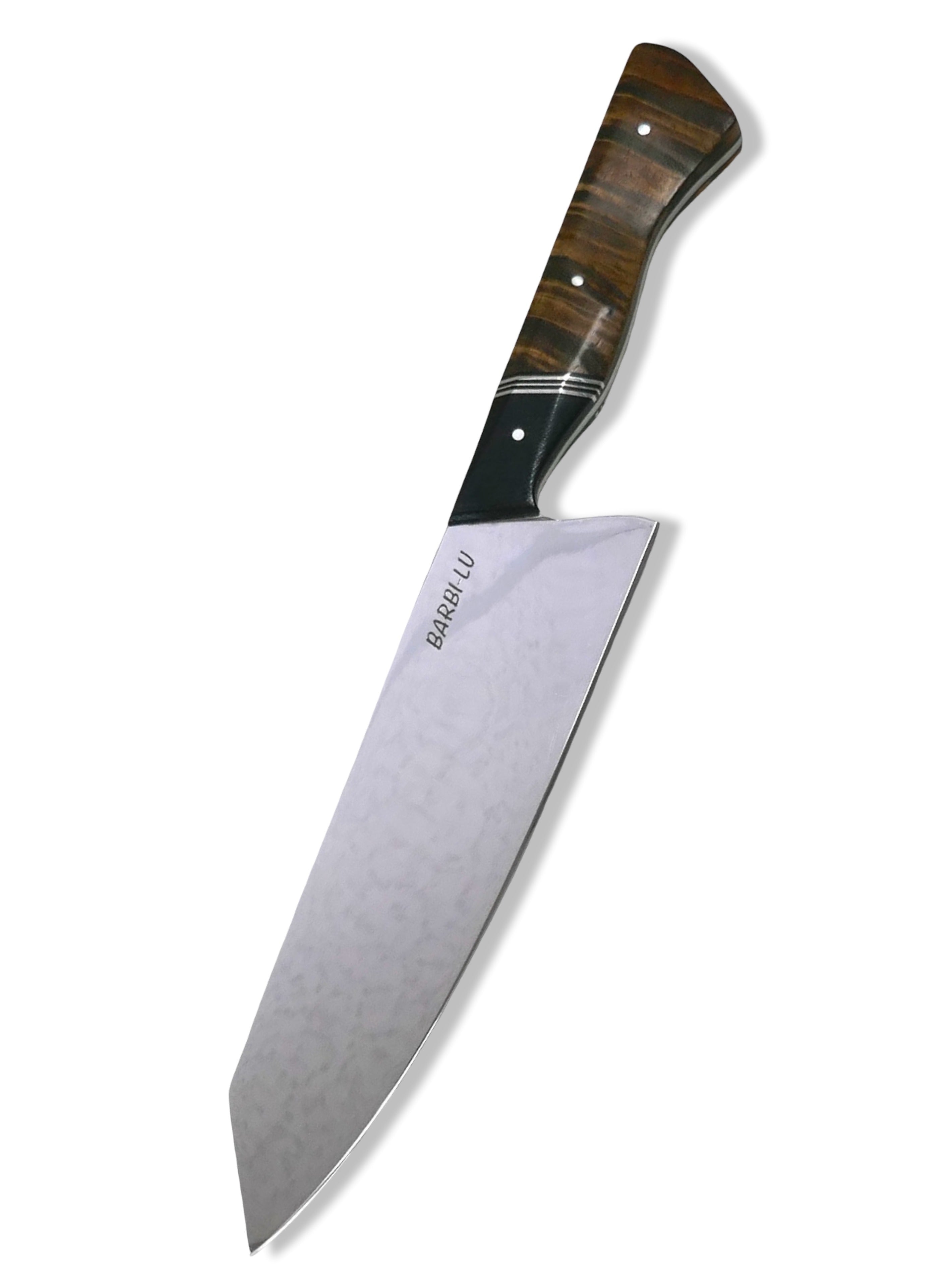 Chef Knife - Mirror Polish / Custom Deep Engraving