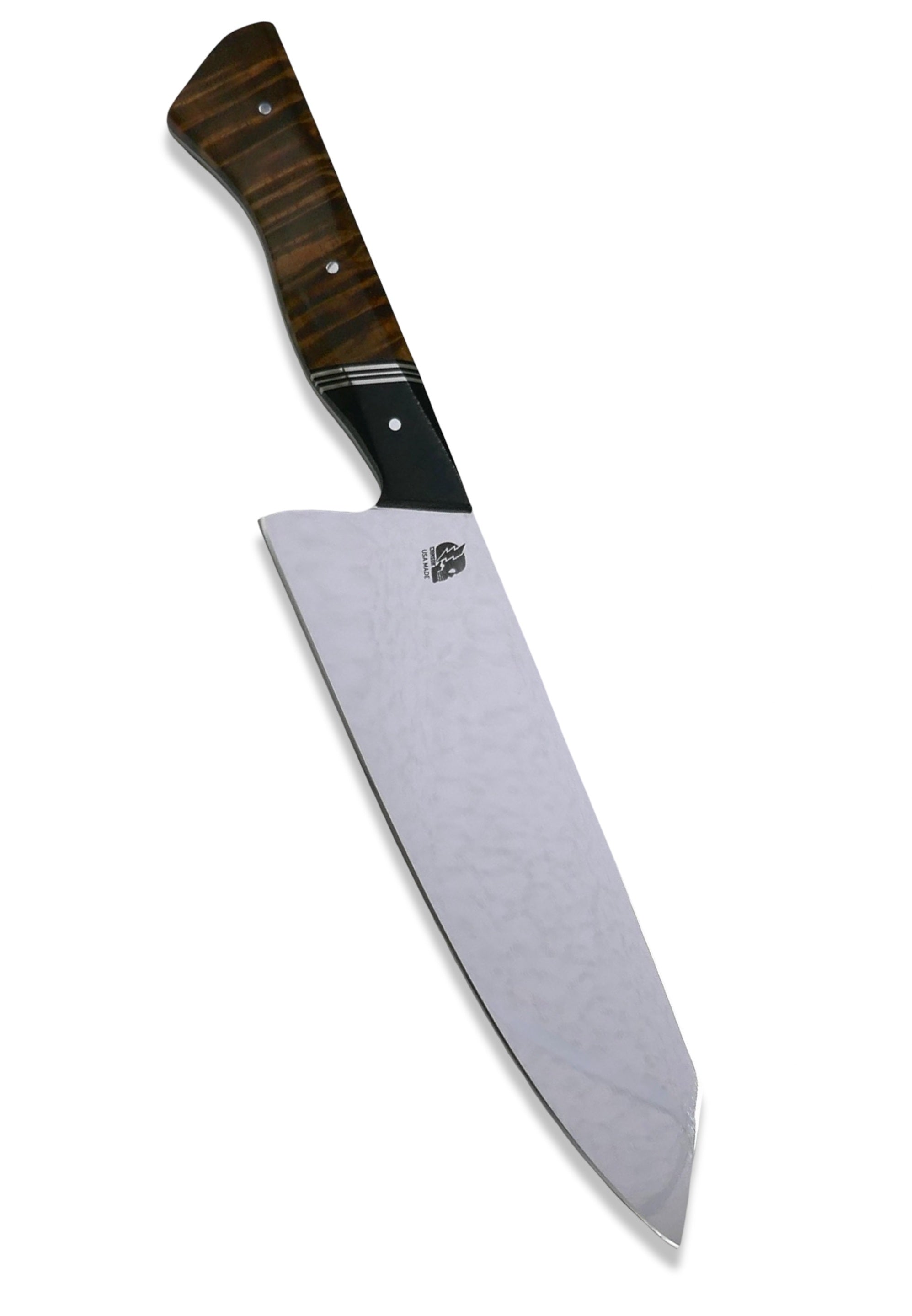 Chef Knife - Mirror Polish / Custom Deep Engraving